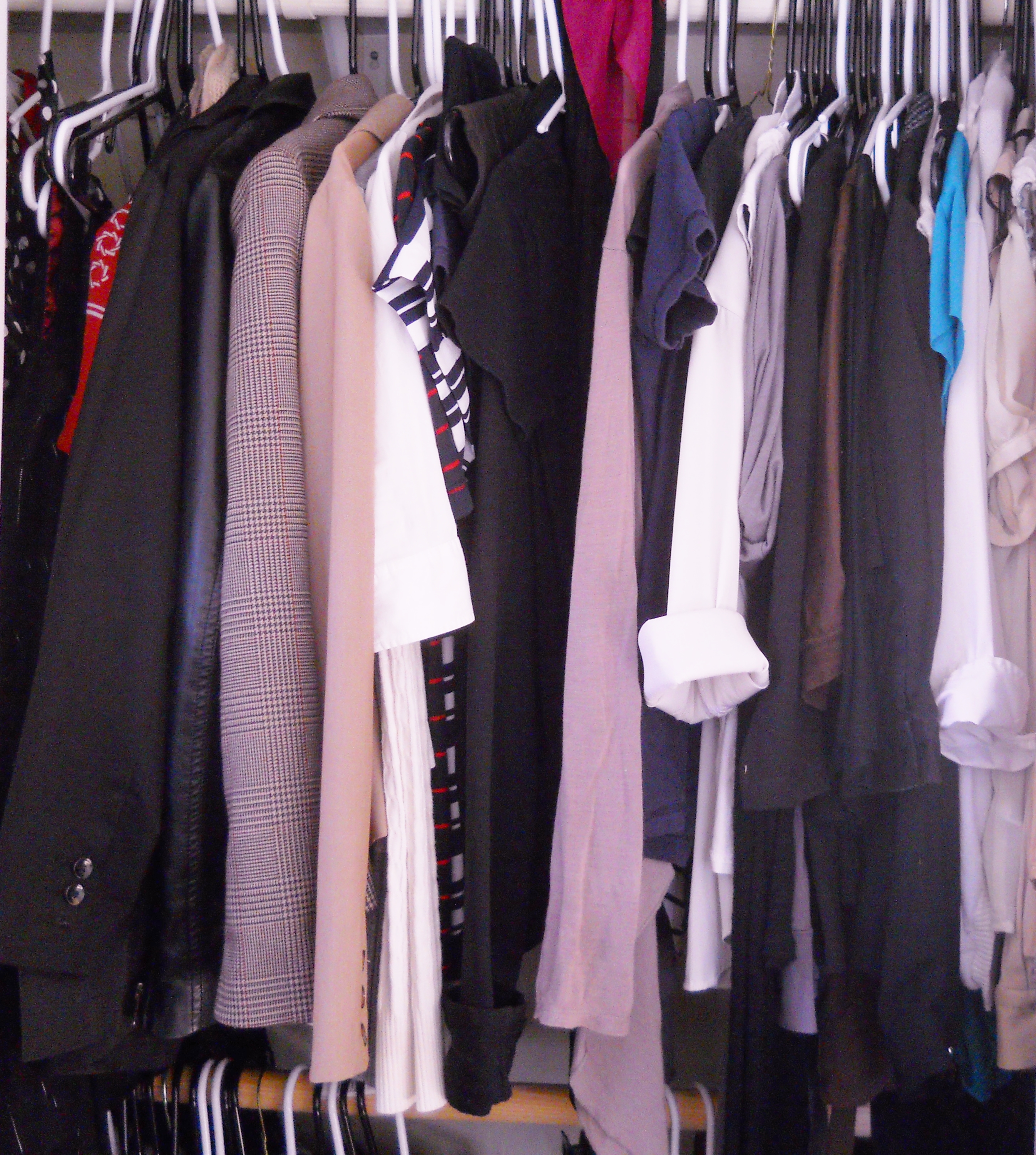 My closet before