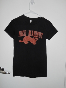 Nice marmot t-shirt