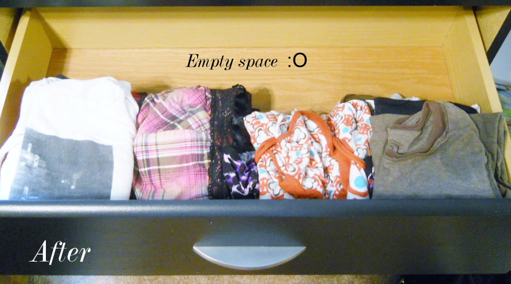 Organizing your clothes