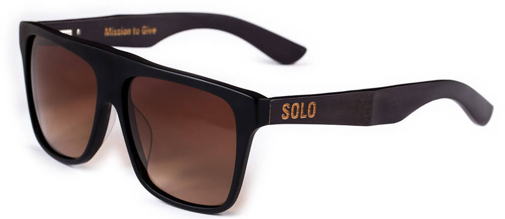 Solo bamboo Haiti sunglasses