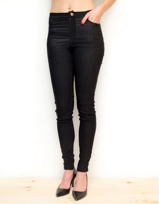 Seamly.co skinny jeans in black