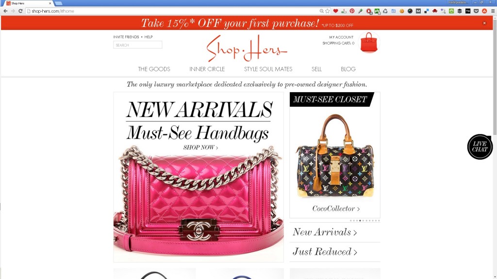 ShopHers site