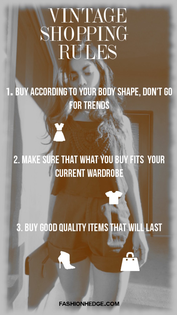 Vintage Shopping Rules | Fashionhedge