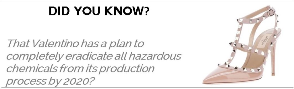 Valentino Sustainability Facts | Fashionhedge.com