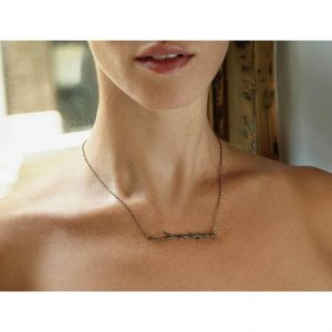 Wren and Glory Thin Branch necklace | Concious shopping guide | Made in USA