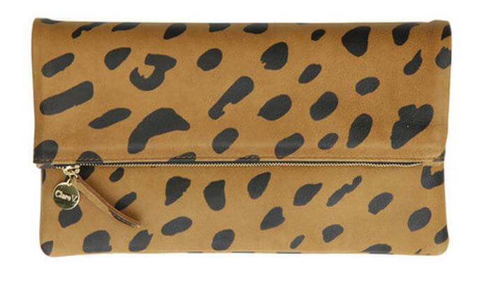 Clare V French designer | Jaguar clutch made in LA