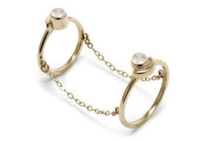Pamela Love Gravitation chain ring