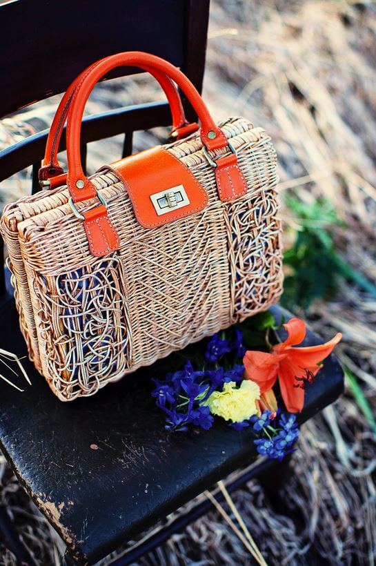 Purse for the People Rattan Handbags Customized Online