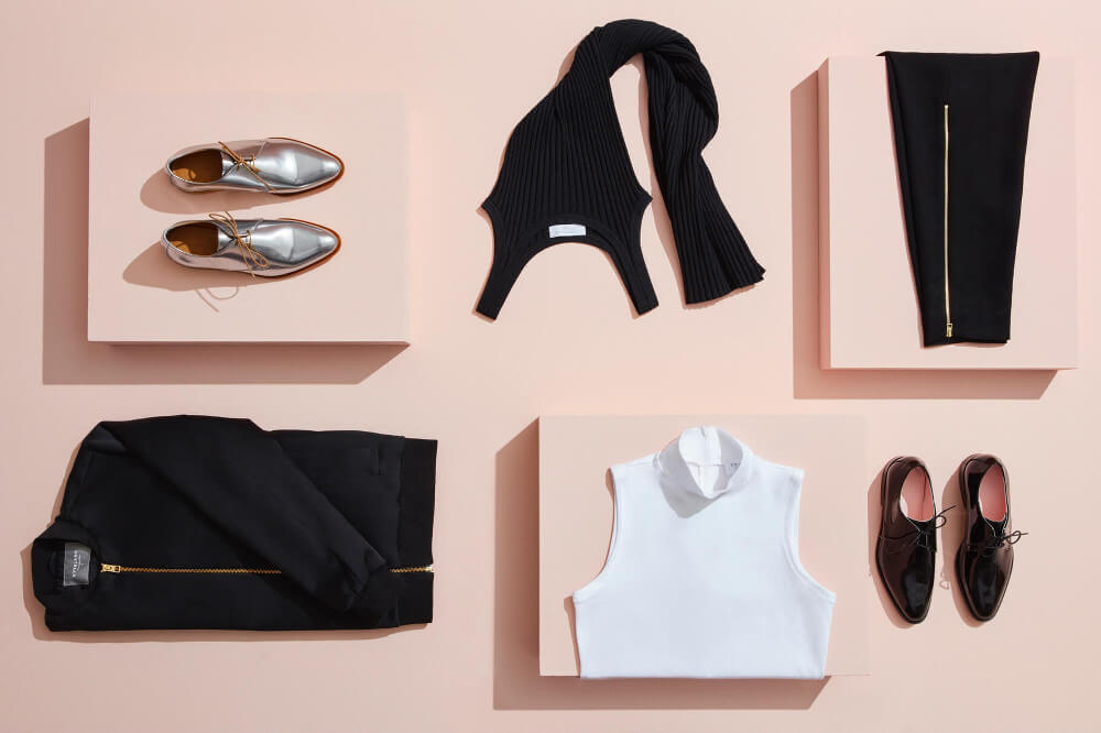 Te Everlane E2 capsule consists of 18 limited-edition pieces designed to mix and match well with each other and other Everlane favorites. Shop now, it won't be available forever