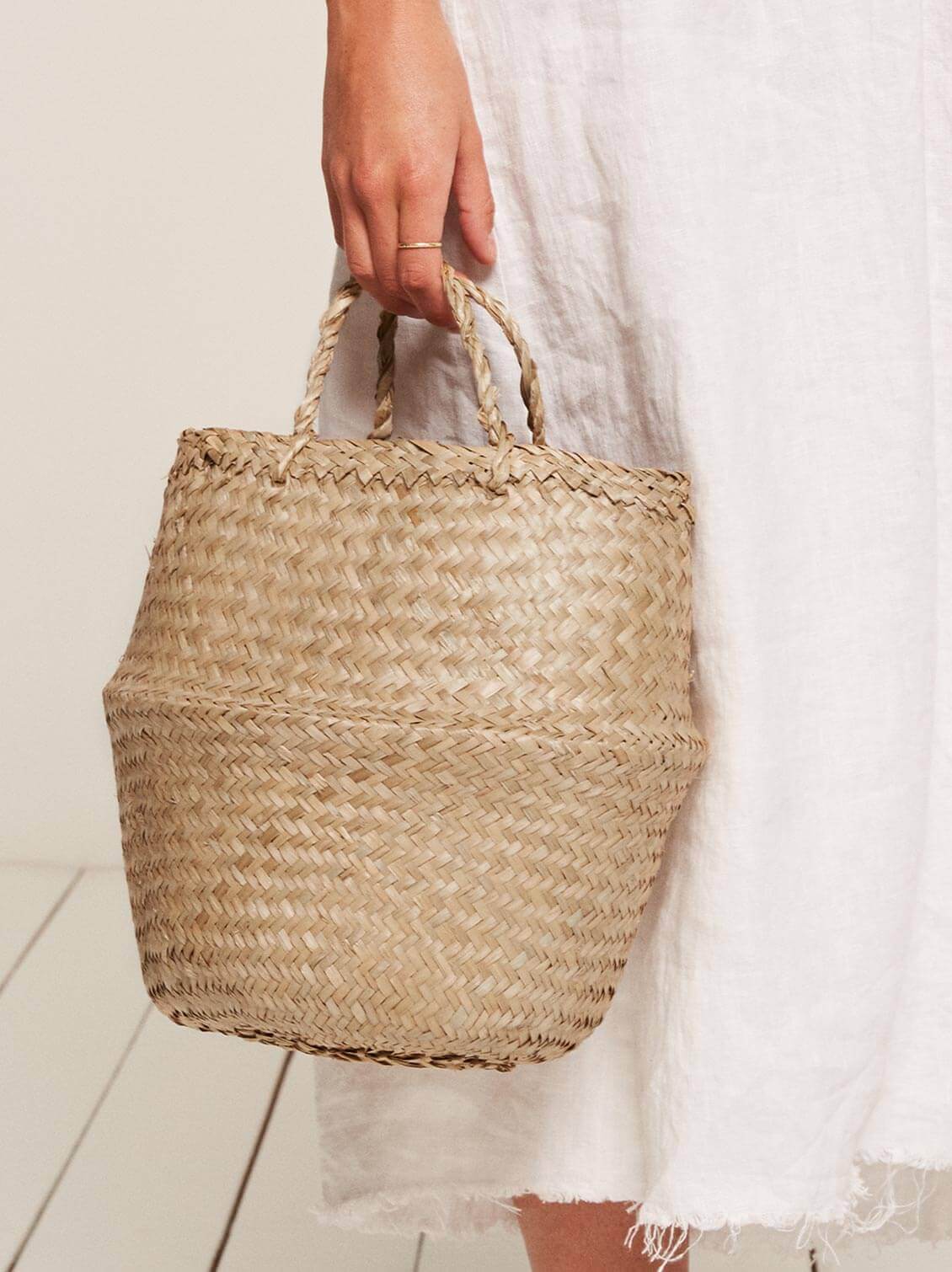 Reformation Large straw bag