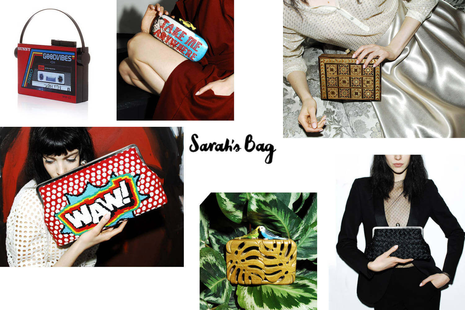 Sarah's Bag Luxury Ethical Fashion Clutches