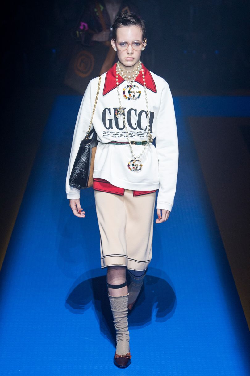 Gucci SS 2018 | First fur-free collection | Photo credit: British Vogue