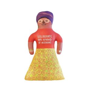 “Deliberate and afraid of nothing.” Audre Lorde handmade doll