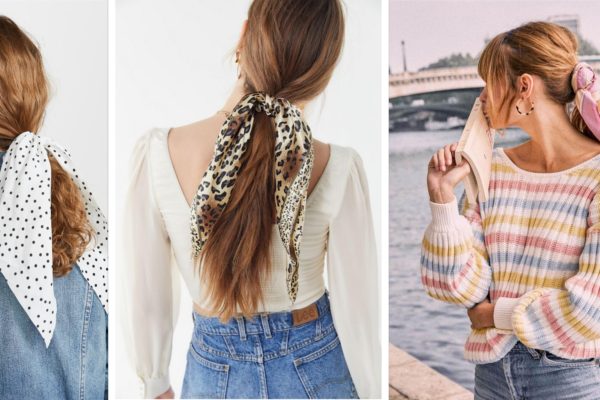 the hair scarf trend for spring and summer