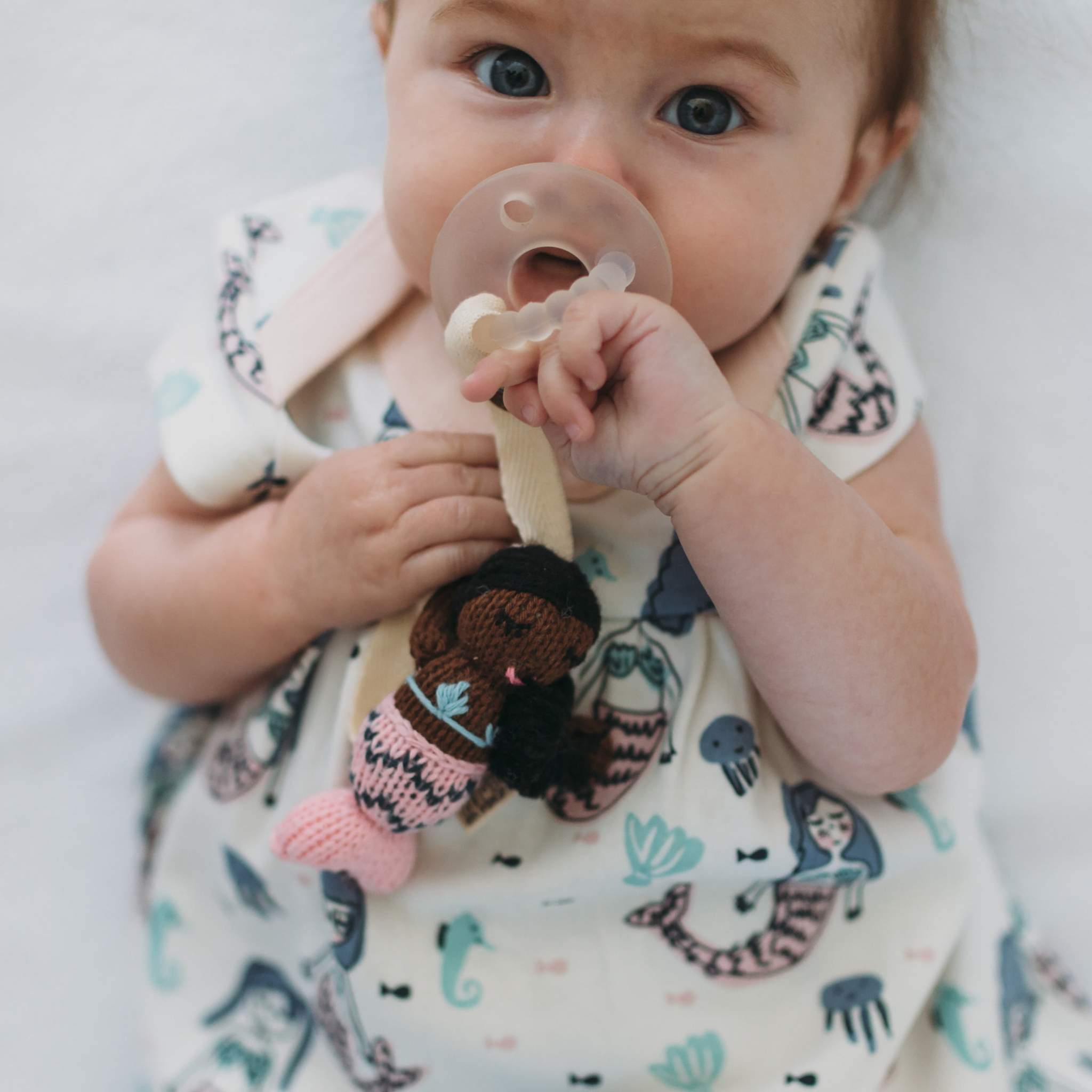 finn+emma mermaids collection, sustainabe baby clothes and gear
