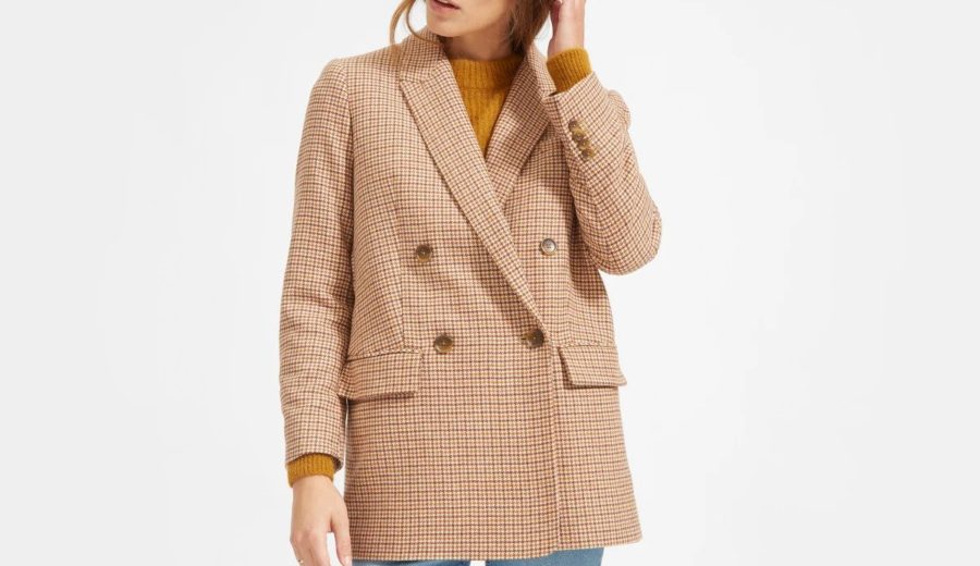 Everlane Double-Breasted Oversized Blazer