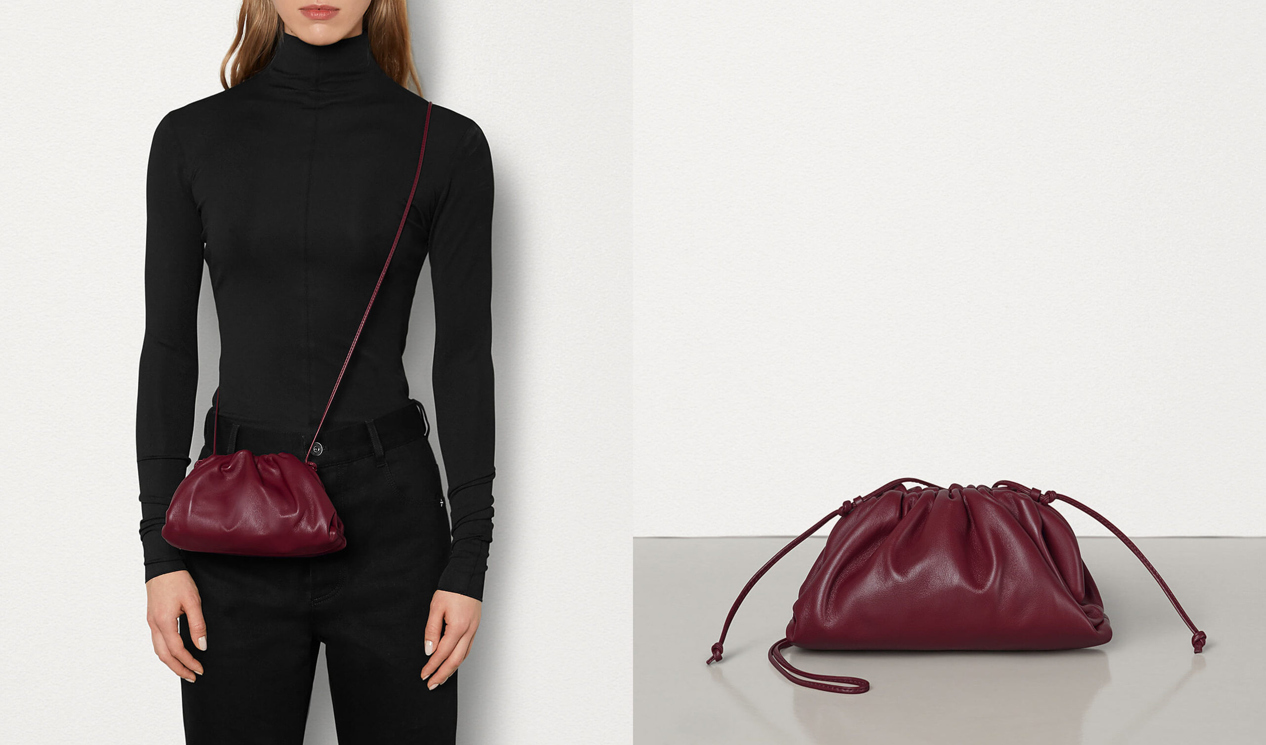 The Size Guide: Bottega Veneta Pouch - The Vault