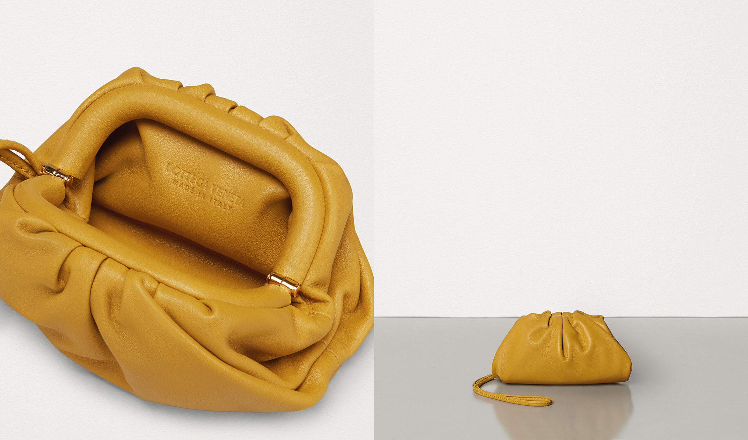 The Size Guide: Bottega Veneta Pouch - The Vault